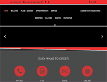 Tablet Screenshot of mdautodealersupplies.com